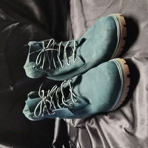 Mens Hunter Green Timberland Boots